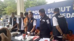 Polrestabes Medan Ungkap 17 Kasus Curas, Curat, dan Curanmor, 21 Tersangka Diamankan