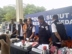 Polrestabes Medan Ungkap 17 Kasus Curas, Curat, dan Curanmor, 21 Tersangka Diamankan