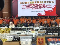 Polda Sumut dan Sinergi BNN Rl ungkap Ungkap 1,7 Ton Narkotika, Tegaskan Perang Melawan Narkoba