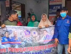Terima Kasih Uluran Tangan PPDI Kota Medan Dan Para Pendonor Bantuan Ke Tukka Tapanuli Tengah
